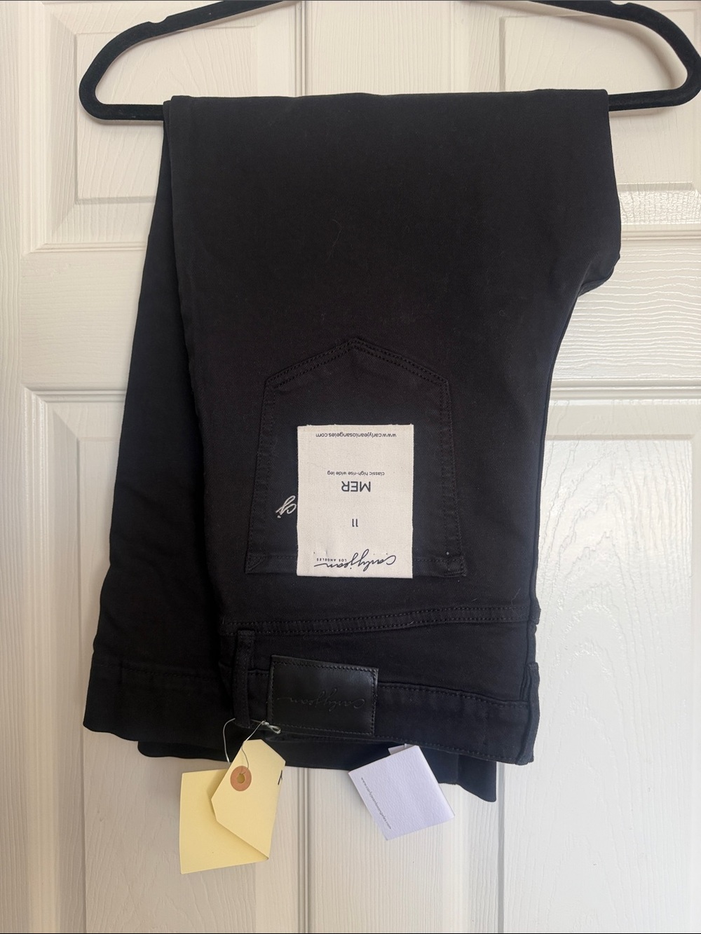 Carly Jean Los Angeles Mer jeans black sz 11
